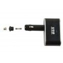 Разклонител за автомобилна запалка с две гнезда и 2 x USB ,модел 01002