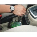 Двоен разклонител за запалка с 2бр. USB - модел 033