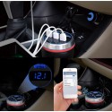 7 в 1 Волтметър, високоговорител, Bluetooth плейър, FM радио и разклонител за кола
