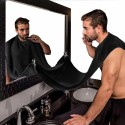 Престилка за бръснене с вендузи за закачане на огледало
