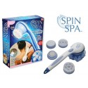 Въртяща се четка за баня Spin Spa, 5 приставки, Масажор релакс