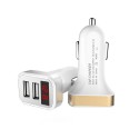 Разклонител за запалка с волтметър модел 1980, 12v-24v, 2бр. USB