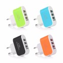 Троен USB разклонител за контакт 220V