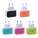 Троен USB разклонител за контакт 220V