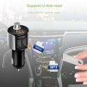 FM трансмитер с волтметър, handsfree, USB - 2006