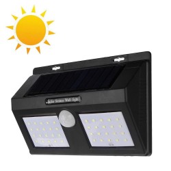 LED Диодна Соларна Градинска лампа с датчик за движение
