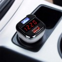 Волтметър за кола с 2 USB, зарядно за мобилни устройства
