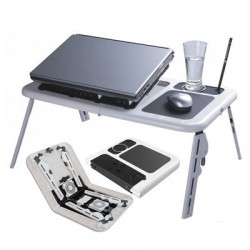 Масичка за Лаптоп за легло с охладител E-table