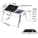 Масичка за Лаптоп за легло с охладител E-table