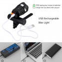 Фар за велосипед T6 1600LM с USB зареждане