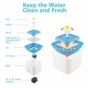 Фонтан / дозатор за вода за кучета и котки, 2,5 литра