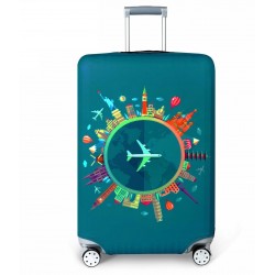 Здрав и еластичен калъф за куфар в красиви и ярки цветове