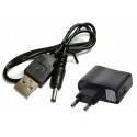 USB кабел + Адаптер за 220V за прожекционен часовник модел 8190