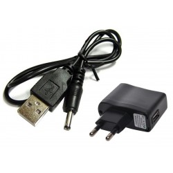 USB кабел + Адаптер за 220V за прожекционен часовник модел 8190