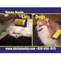 STICKY BUDDY КОМПЛЕКТ МИЕЩИ РОЛКИ ЗА ОБИРАНЕ НА КОСМИ 2 В 1