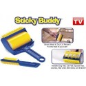 STICKY BUDDY КОМПЛЕКТ МИЕЩИ РОЛКИ ЗА ОБИРАНЕ НА КОСМИ 2 В 1